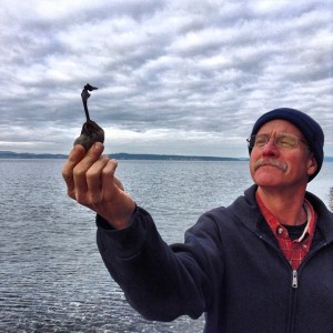 Our Rock Thing. #beachwalk #autumn #mysqeetie #homesweethome